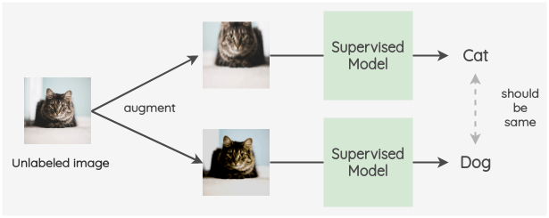 Consistency Regularization Concept